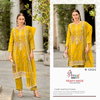 R 1212 By Shree Fab Organza Embroidery Pakistani Readymade Suits Wholesale Online